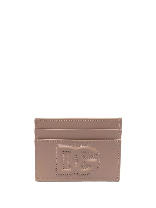 Card holder with embossed DG logo DOLCE&GABBANA | BI0330AG08180402